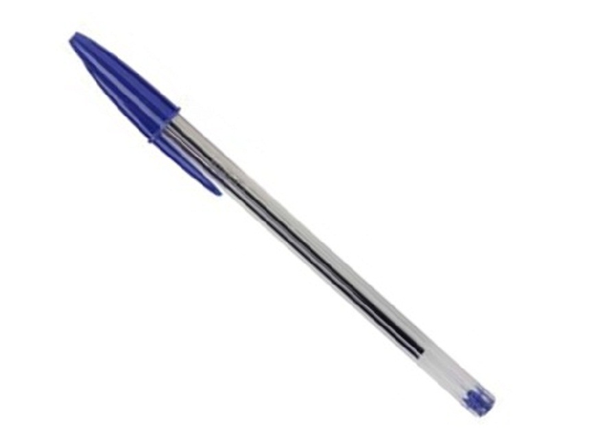  LAPIZ PASTA P.MED BIC CRISTAL AZUL 