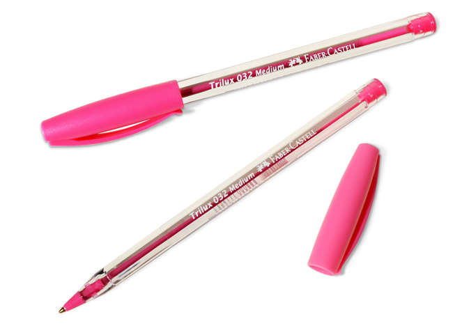  LAPIZ PASTA P.MED FABER 032 ROSADO TRIANGULAR 