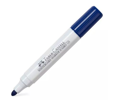 PLUMON PIZARRA BLANCA JUMBO 123 AZUL 3.5M FABER 