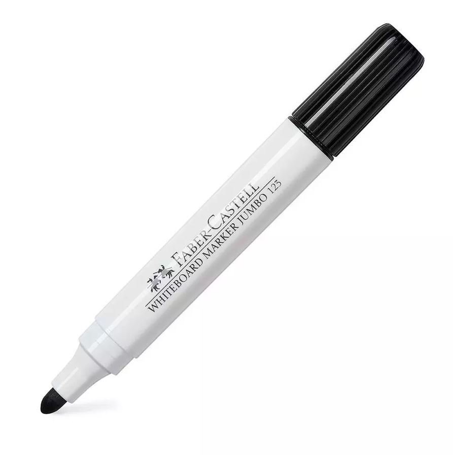  PLUMON PIZARRA BLANCA JUMBO 123 NEGRO 3.5M FABER 
