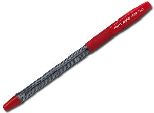  LAPIZ PASTA PILOT BP-S GP 1.0 P.MEDIA ROJO 
