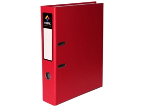  ARCHIVADOR OFICIO ANCHO RADO ROJO TORRE TOP 