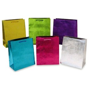  BOLSA REGALO X 12 MUJER SURTIDO  34 X 26 