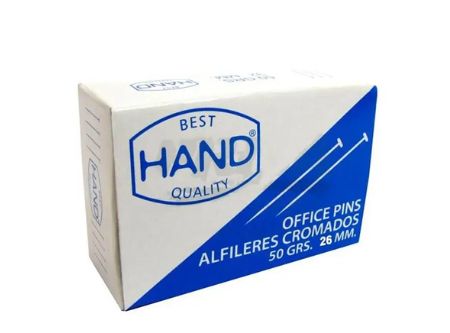  ALFILER CAJA X 50 GR LATINA 26 MM. 