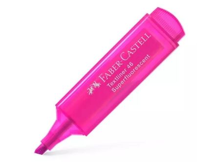  DESTACADOR FABER TEXTLINER 46 ROSADO 