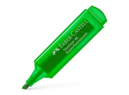  DESTACADOR FABER TEXTLINER 46 VERDE 