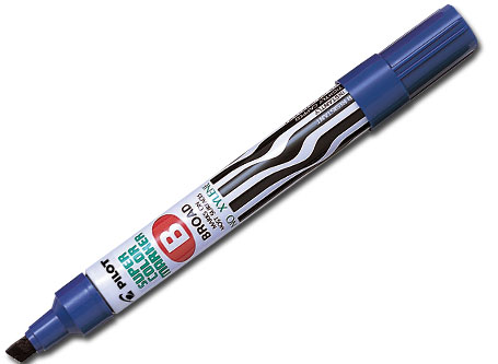  MARCADOR PERMAN.PILOT SCA-B P.BISELADA AZUL 