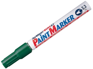  MARCADOR OLEO ARTLINE 400XF P.RED.2.3MM VERDE** 