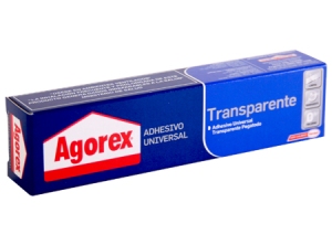  ADHESIVO CONTACTO  20 CC. AGOREX ESTUCHE TRANSP 