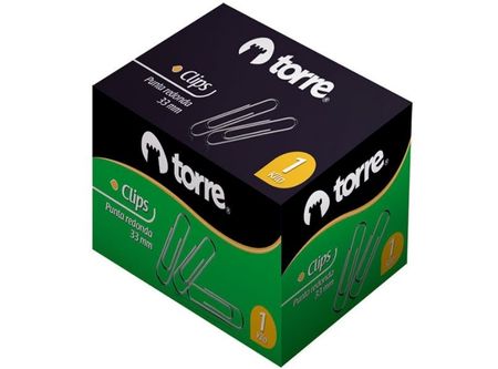  CLIPS N 1 X 1 KILO PUNTA REDONDA TORRE 