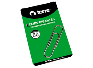  CLIPS N 50 PUNTA REDONDA TORRE RANURADO 