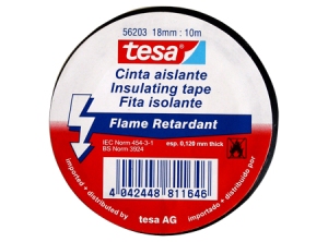  CINTA ELECTRICA NEGRA 10 MT. TESAFLEX. 