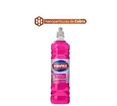  LIMPIADOR PISO 900 ML VIRUTEX DESINF PRIMAVER 