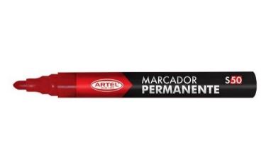  MARCADOR PERMAN.ARTEL P.REDONDA 50 ROJO 