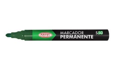  MARCADOR PERMAN.ARTEL P.REDONDA 50 VERDE 