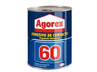  ADHESIVO CONTACTO 1 LT. AGOREX 60 TARRO. 