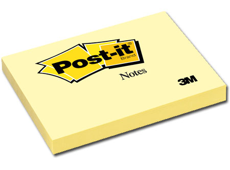  NOTA POST-IT 3M 655 GRANDE AMARILLO 