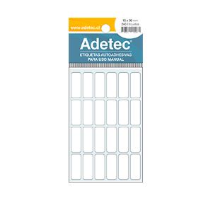  ETIQUETA ADH.12X30 X 24 ETIQ X HOJA ADETEC 