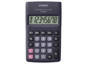  CALCULADORA BASICA BOLS. CASIO 8DIG HL-815 