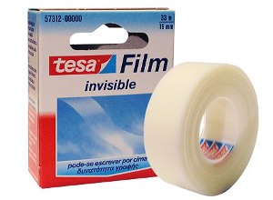  CINTA CRISTAL MAGICA INVISIBLE 19X33 MT TESA 