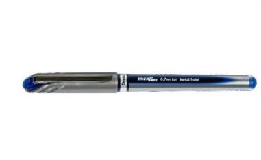  BOLIGRAFO TINTA PENTEL 0.7MM ENERGEL AZUL** 