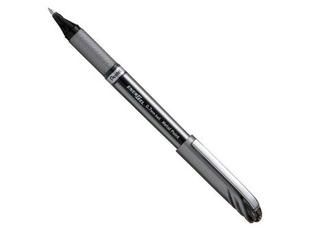  BOLIGRAFO GEL 0.7 PENTEL ENERGEL PTA.METAL NEGRO 