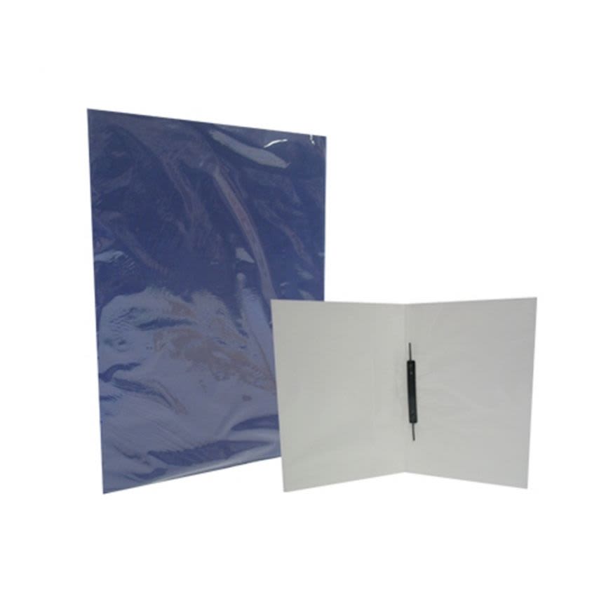  ARCHIVADOR RAP.PLAST X 25 UND AZUL CTE 