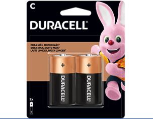  PILA ALCALINA C MEDIANA DP X 2 UN DURACELL 