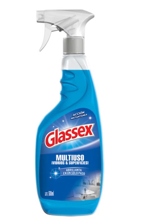 LIMPIADOR MULTIUSO 500 ML GATILLO GLASSEX 