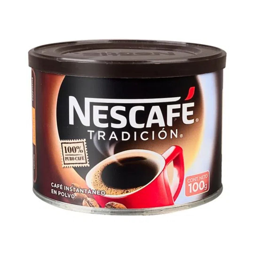  CAFE 100 GR NESCAFE LATA TRADIC/ INSTANTANEO 