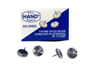  CHINCHES  50 UN PLATEADOS HAND 