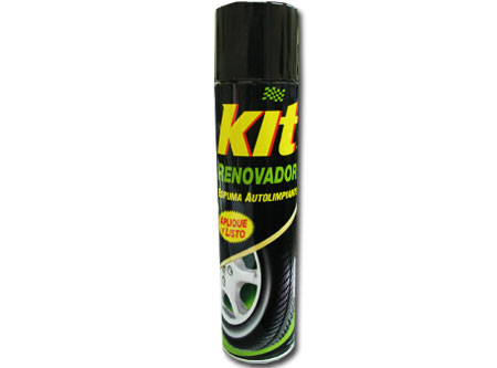  RENOVADOR GOMA 360 CC P/AUTO AEROSOL KIT 