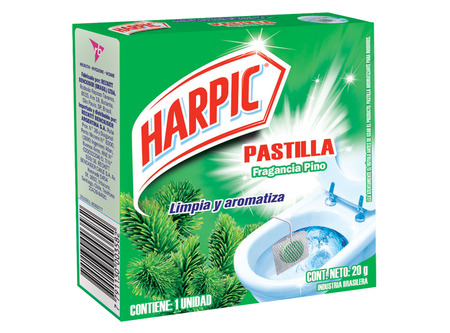  PASTILLA WC 20 GR HARPIC PINO 