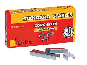  CORCHETES 26/6 DE 5000 ISOFIT 