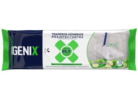  TRAPERO DESECH/DESINF.IGENIX 8 UN MANZ/VERDE 