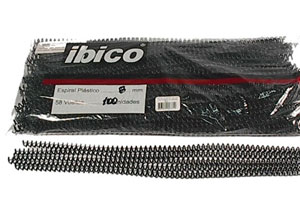  ESPIRALES ENCUAD.NEGRO 10MM 100UN 58 PASOS DIAZOL 
