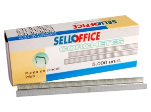  CORCHETES 26/6 DE 5000 SELLOFFICE 