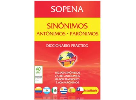  DICCIONARIO SINONIMOS ANTONIMOS Y PARONIMOS SOPENA 