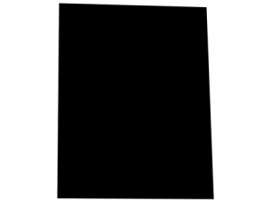 CARTULINA COLOR 54X75 140GR 50 HJ NEGRA PROARTE 