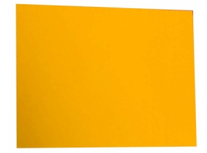  CARTULINA COLOR 54X75 140GR 50 HJ NARANJA PROARTE 