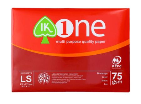  PAPEL FOTOC. CARTA 75 GR AONE M/POSITO 