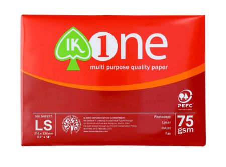  PAPEL FOTOC. OFICIO 75 GR AONE M/POSITO 
