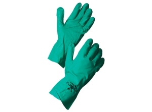  GUANTES INDUST. NITRILO T-M N8 VERDE TRESOR 