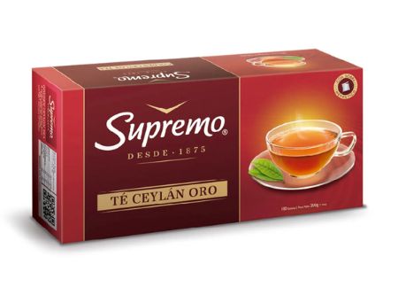  TE SUPREMO CEYLAN LINEA ORO X 100 BOLSITAS 