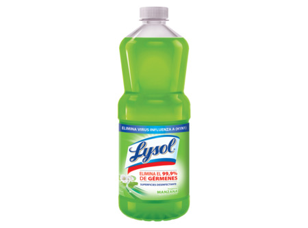  LIMPIADOR PISO 900 ML LYSOL MANZANA 