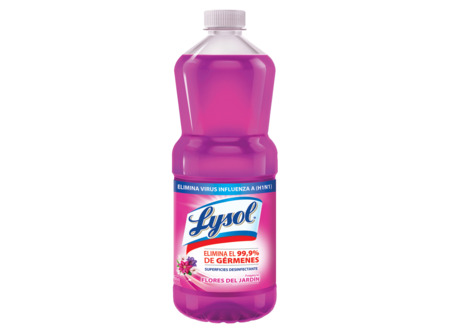  LIMPIADOR PISO 900 ML LYSOL FLORES JARDIN 