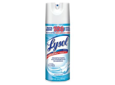  DESINFEC. AEROSOL 354 CC A/BACT LYSOL CRIS LINE 
