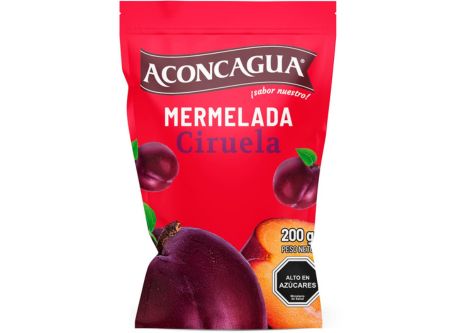  MERMELADA 200 GR ACONCAGUA CIRUELA 