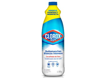  CLORO 960 ML CLOROX ROPA BLANCA 