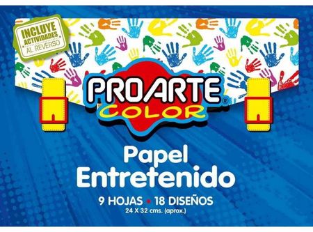  CARPETA ESCOLAR P.ENTRETENIDO 9 HJ. PROARTE 